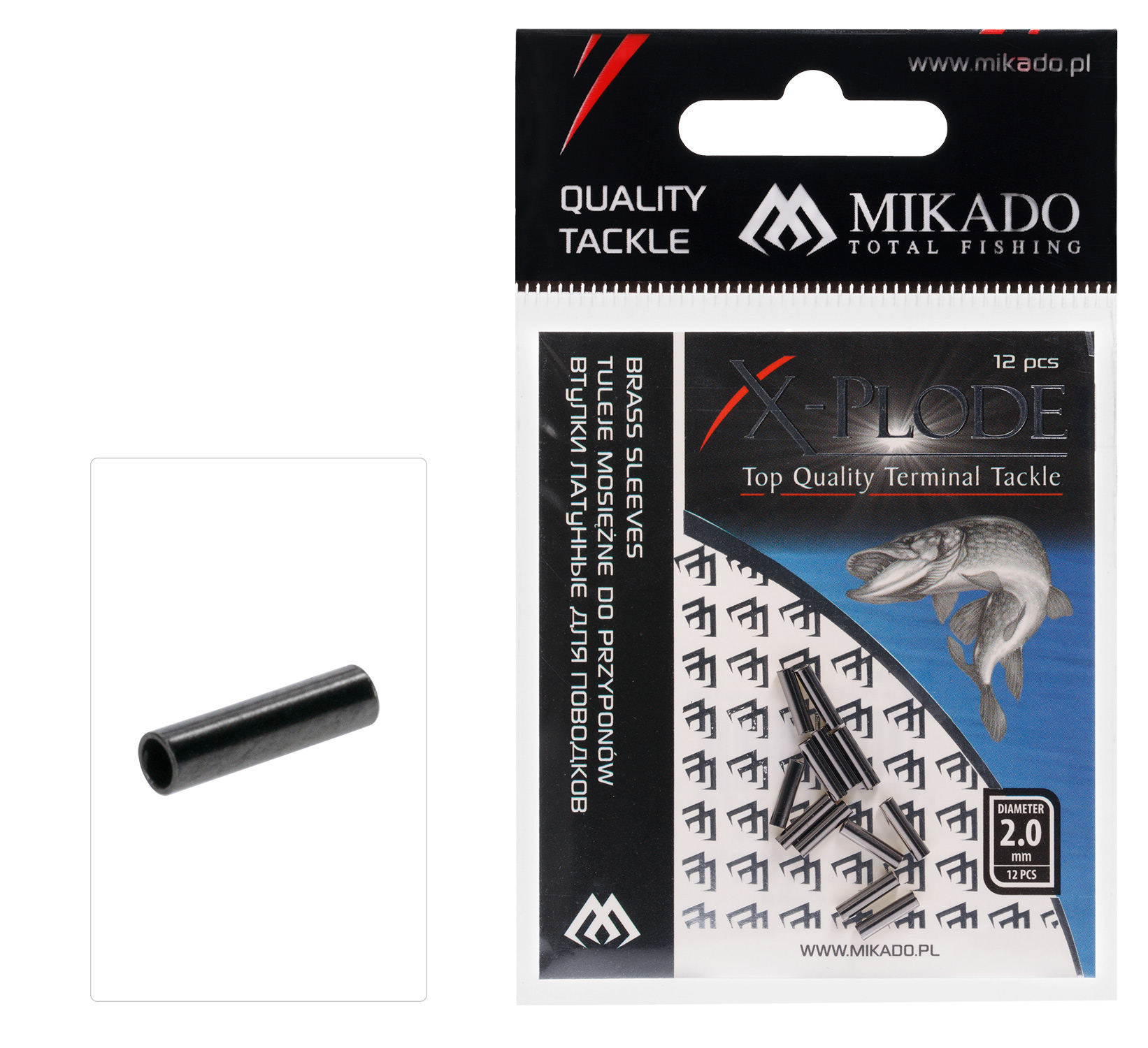 Mikado – TULEJA – MOSIĘŻNA 1.6mm – op.12szt.