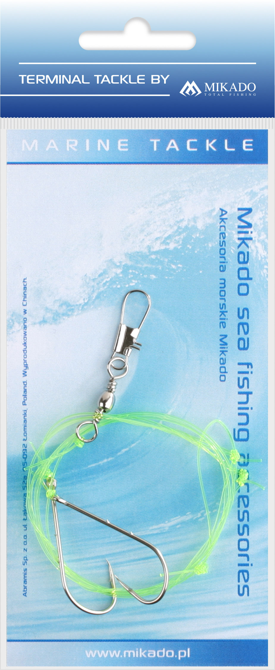 Mikado – ZESTAW MORSKI – SIMPLE BOOM RIG 0.60mm – hak: 1/0 – op.1kpl.