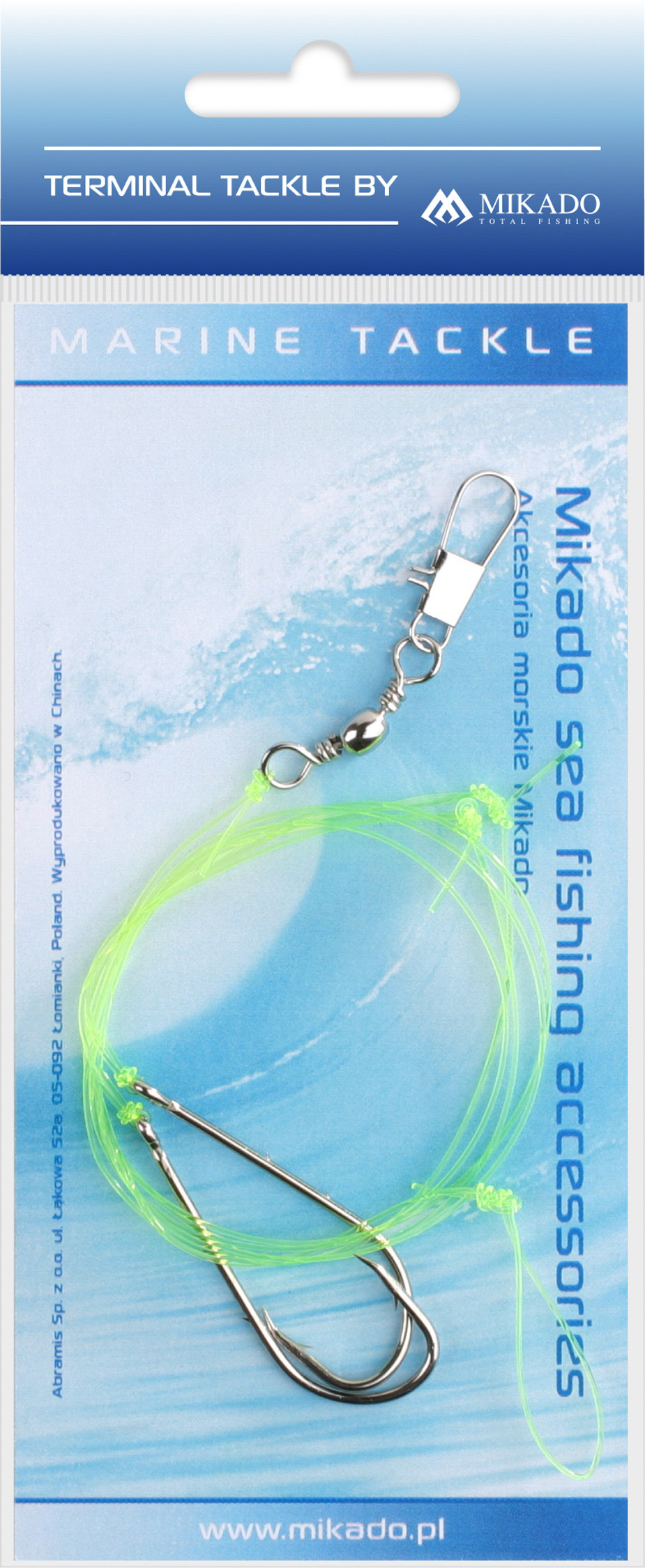 Mikado – ZESTAW MORSKI – SIMPLE BOOM RIG 0.60mm – hak: 3/0 – op.1kpl.