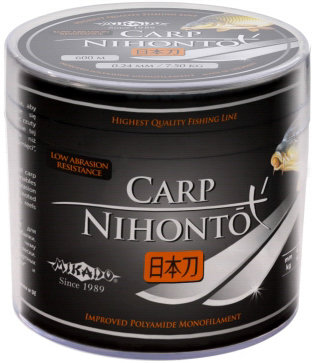 Mikado – ŻYŁKA – NIHONTO CARP – 0.22mm/6.40kg/300m – op.1szp.