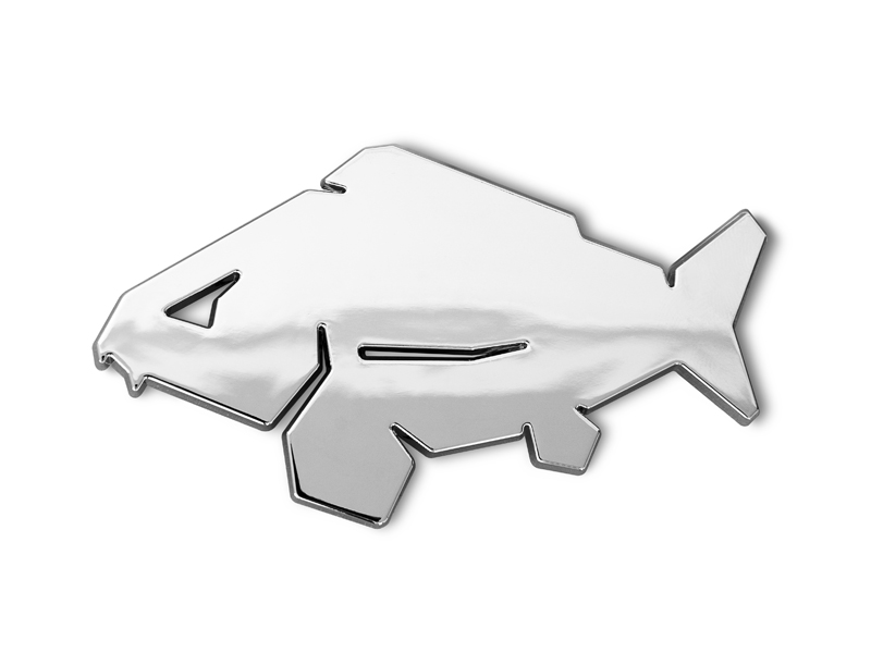 Naklejka 3D Delphin CARP chrom chrom