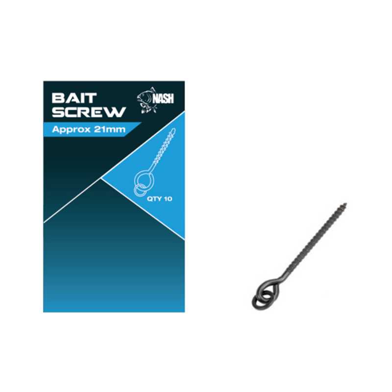 Nash Bait Screws Approx 13mm – T8119