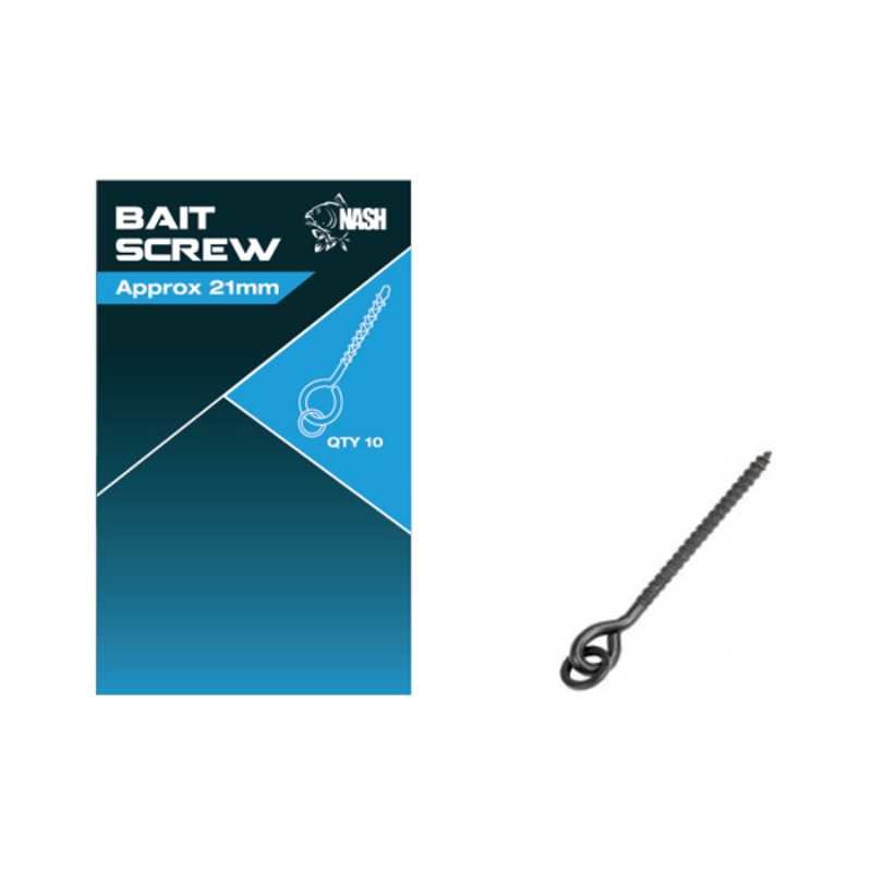 Nash Bait Screws Approx 21mm – T8097