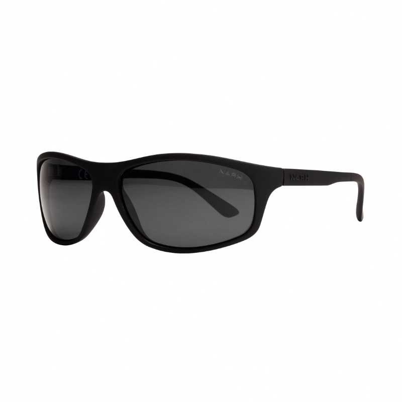 Nash Black Wrap Sunglasses Grey Lenses – C3012