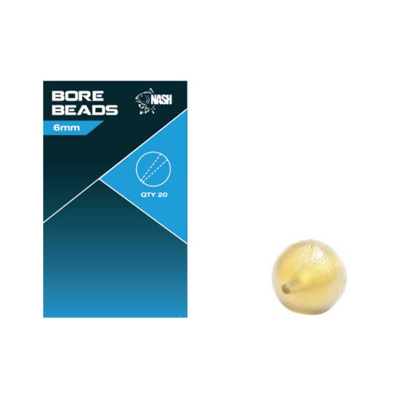 Nash Soft Taper Bore Bead 6mm – T8071