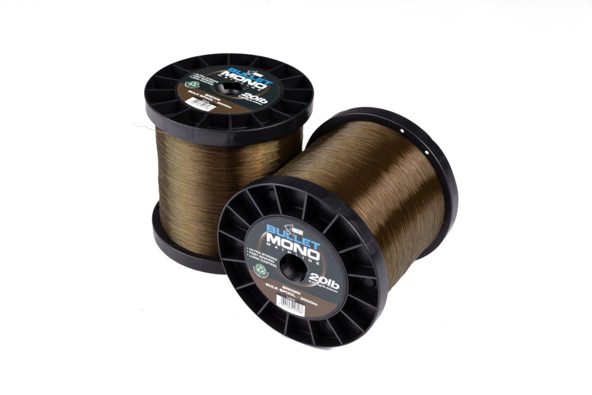 Nash Bullet Mono 10lb 1000m Brown – T2804