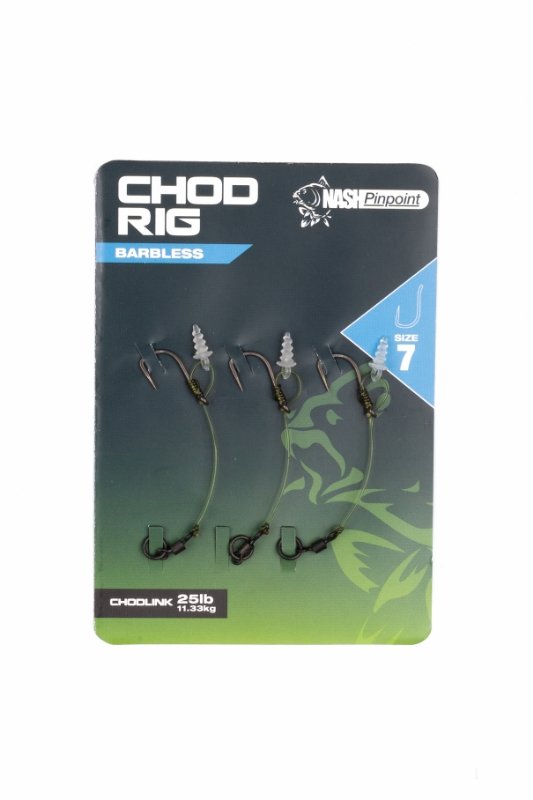 Nash Chod Rig Size 4 Barbless – T6304