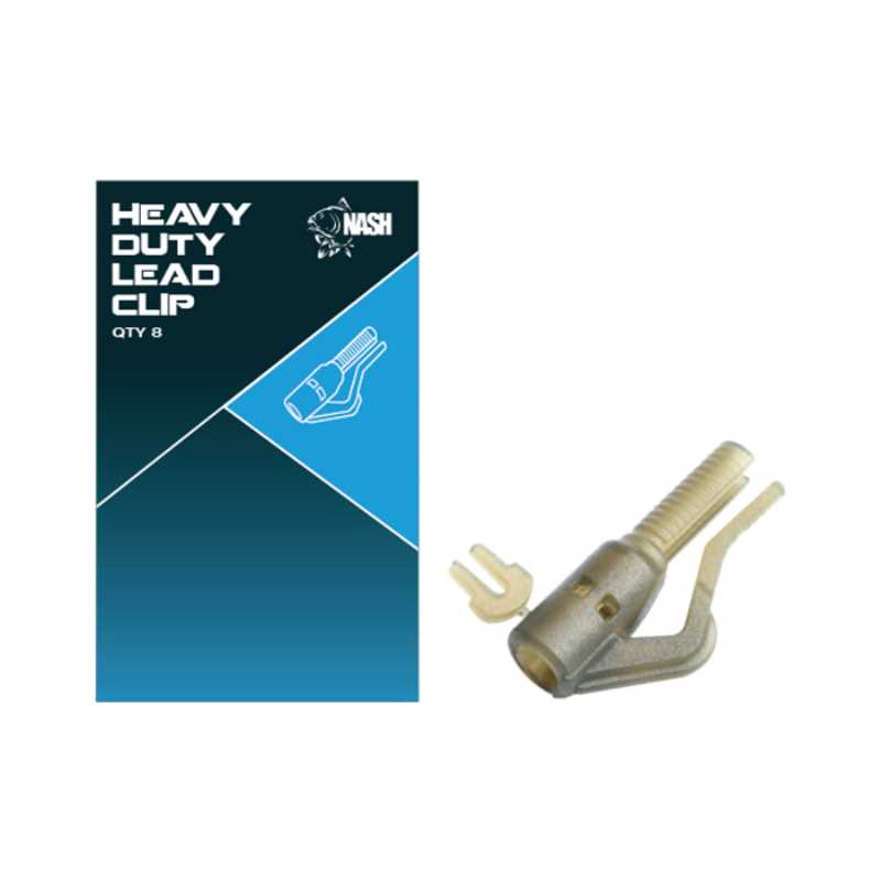 Nash Heavy Duty Lead Clips – T8416