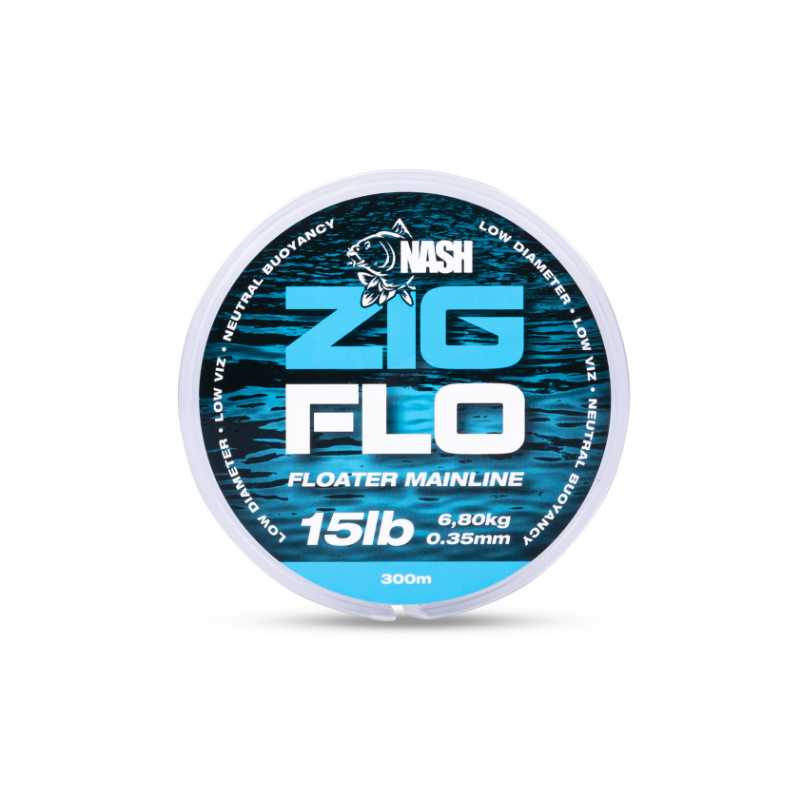 Nash Zig Flo 15lb 0.35mm 300m – T2687