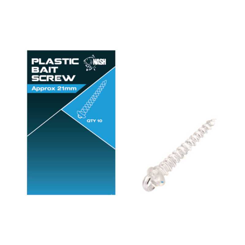 Nash Plastic Bait Screws 13mm – T8121