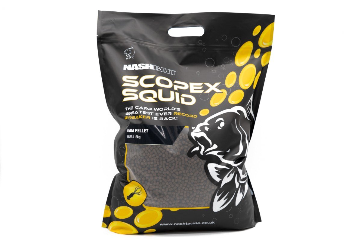 Nash Scopex Squid Feed Pellet 2mm 900grm – B6851