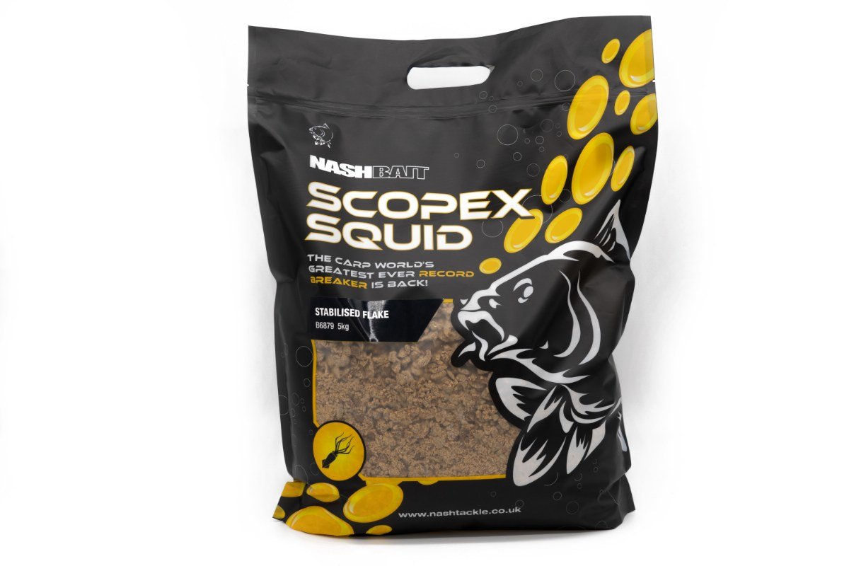 Nash Scopex Squid Flake Stabilised 1kg – B6809