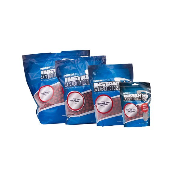 Nash Squid and Krill Boilies 12mm 1kg – B3311