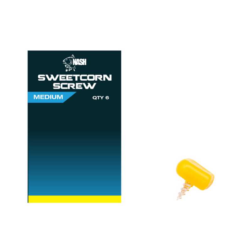 Nash Sweetcorn Screw Medium – T8109