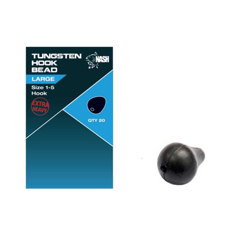 Nash Tungsten Hook Bead Large – T8708