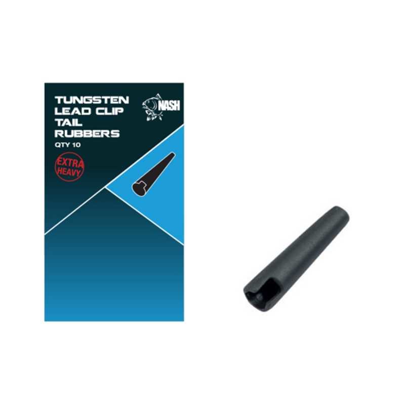 Nash Tungsten Lead Clip Tail Rubber – T8737