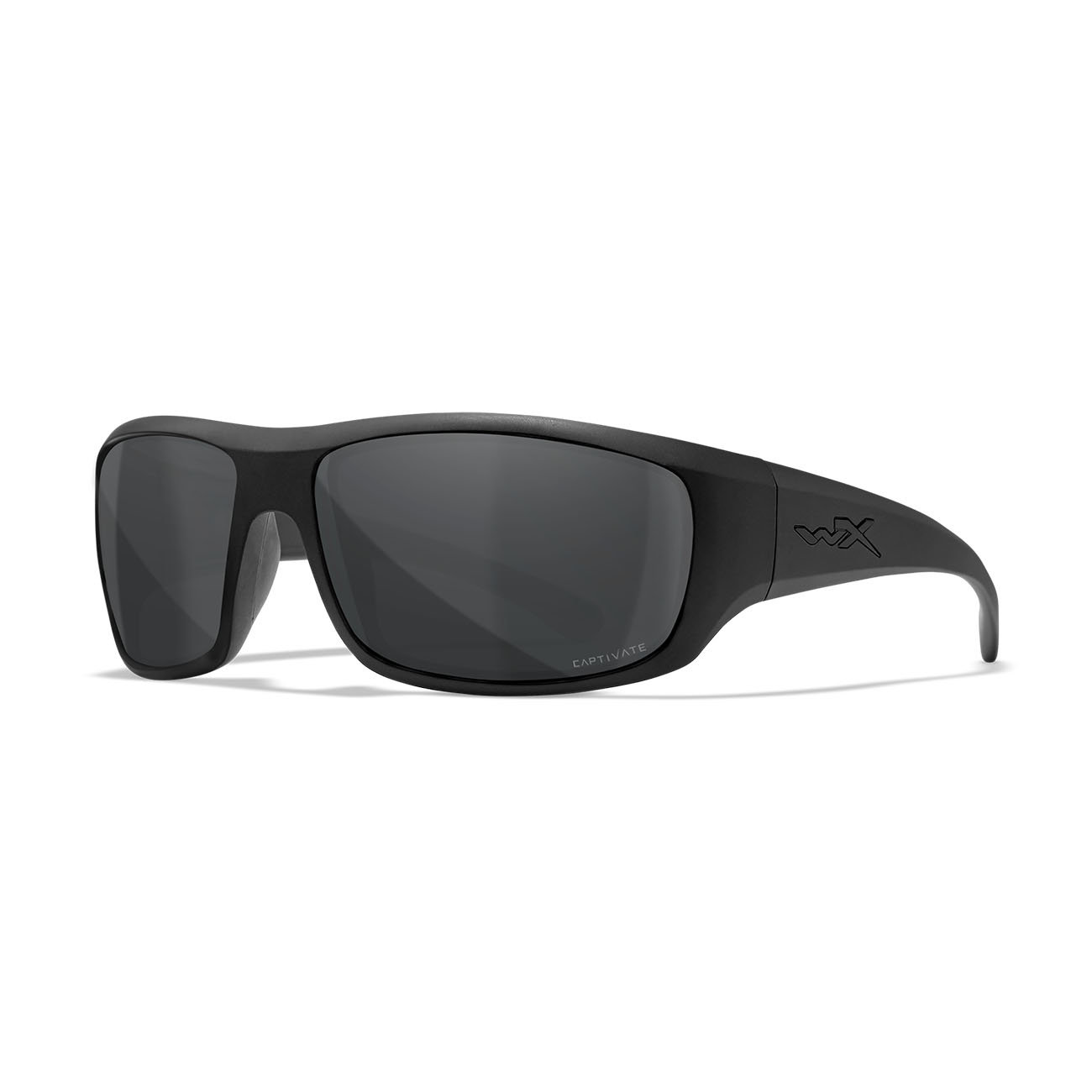 Wiley X – OMEGA Captivate Pol Smoke Grey Matte Black Frame (Black Ops)