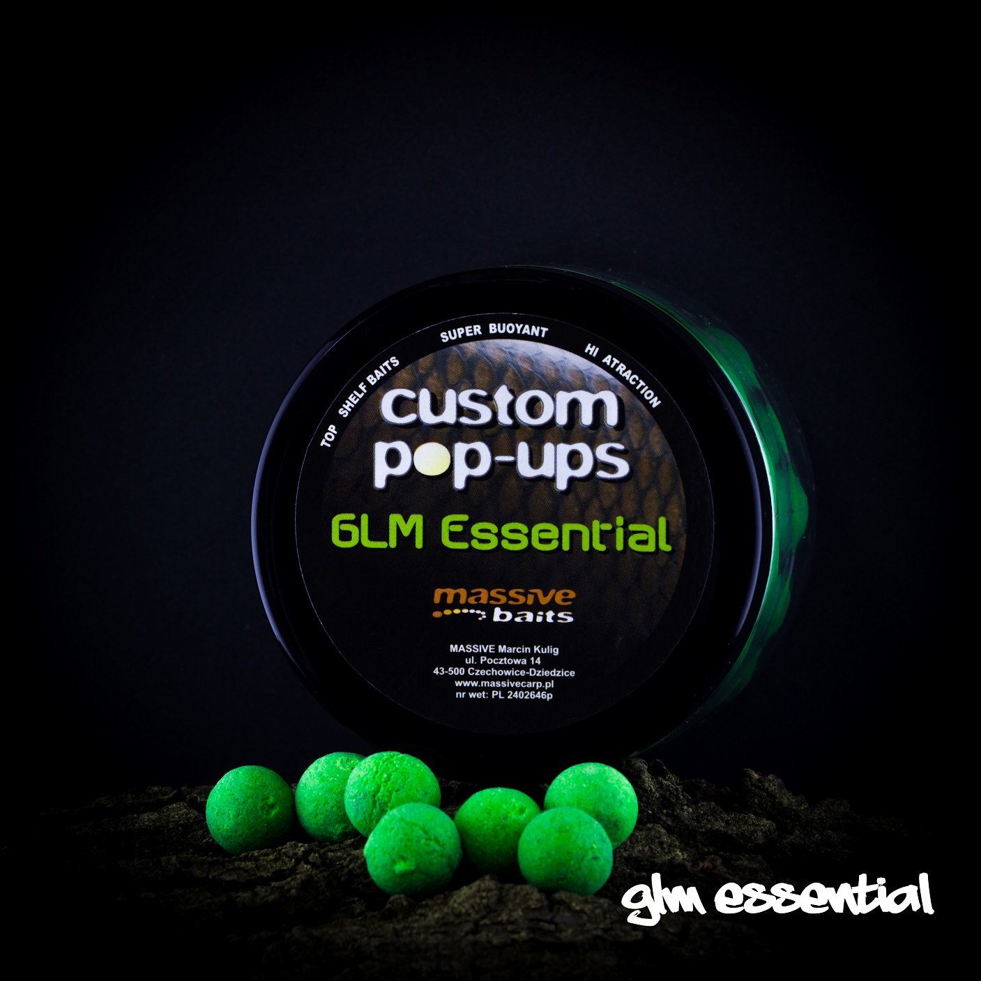 Massive Baits – GLM Essential 14 mm – Pop Up