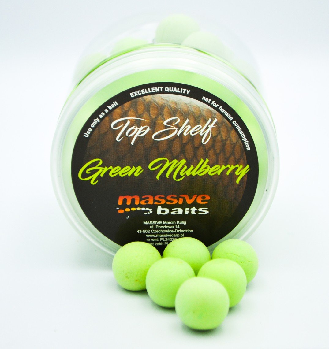 Massive Baits – Green Mulberry 18mm – Pop Up