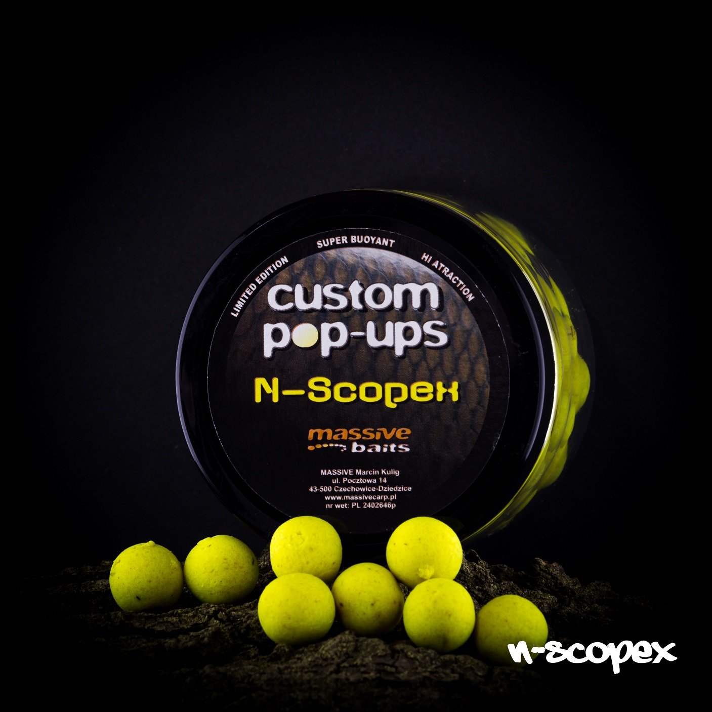 Massive Baits – N-Scopex 14 mm – Pop Up