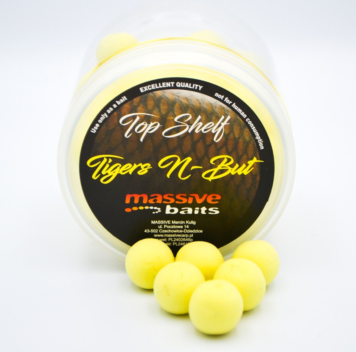 Massive Baits – Tigers N-But 14mm – Pop Up