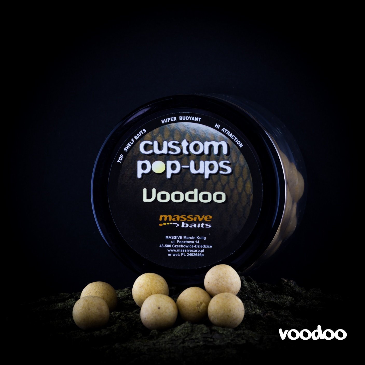 Massive Baits – Voodoo 18mm – Pop Up