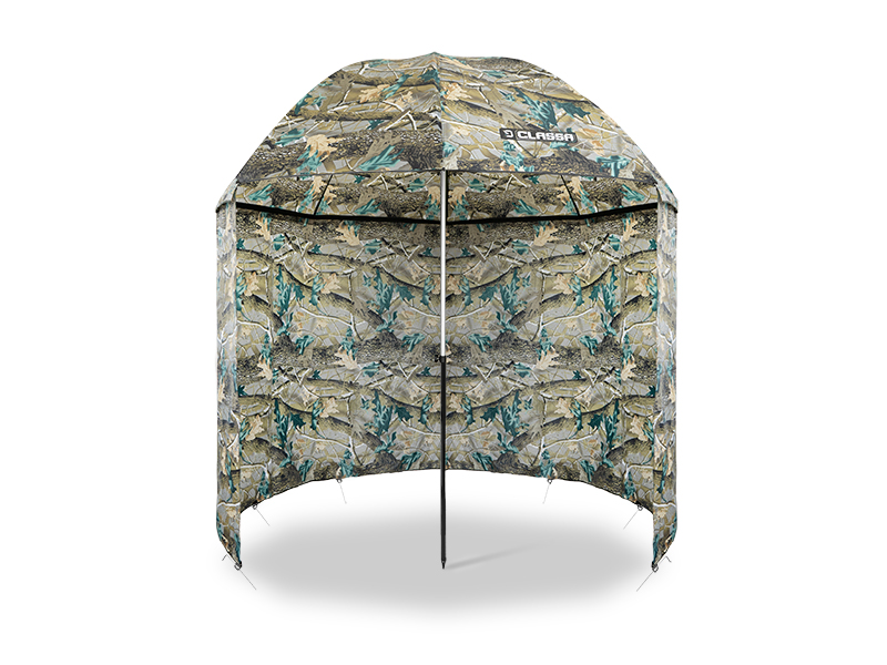 Parasol z boczną ścianką Delphin CLASSA CAMO 250cm 3/4