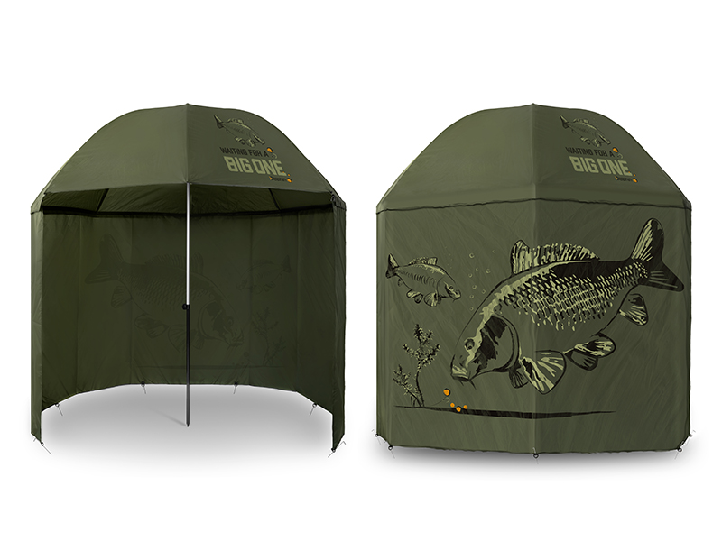 Parasol ze ściankami bocznymi Delphin BigONE CARP 250cm