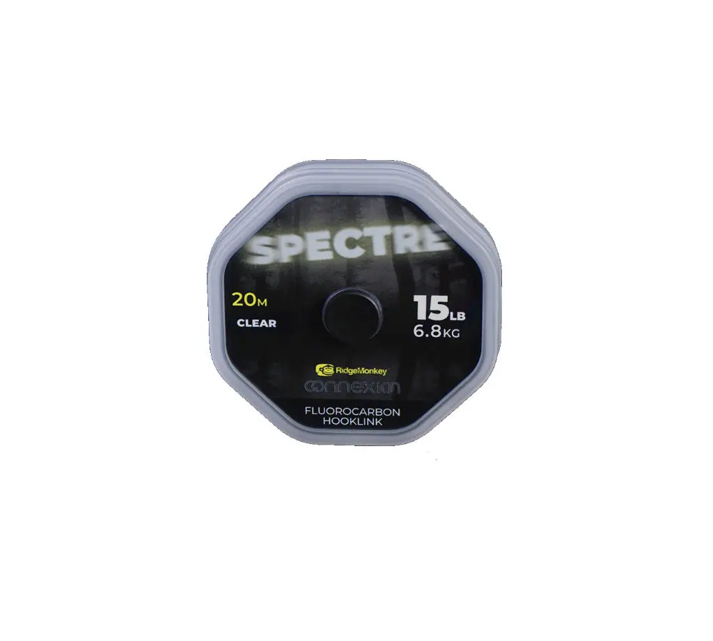 Ridge Monkey – Connexion Spectre Fluorocarbon Hooklink 15lb – Single Item (RMT327)