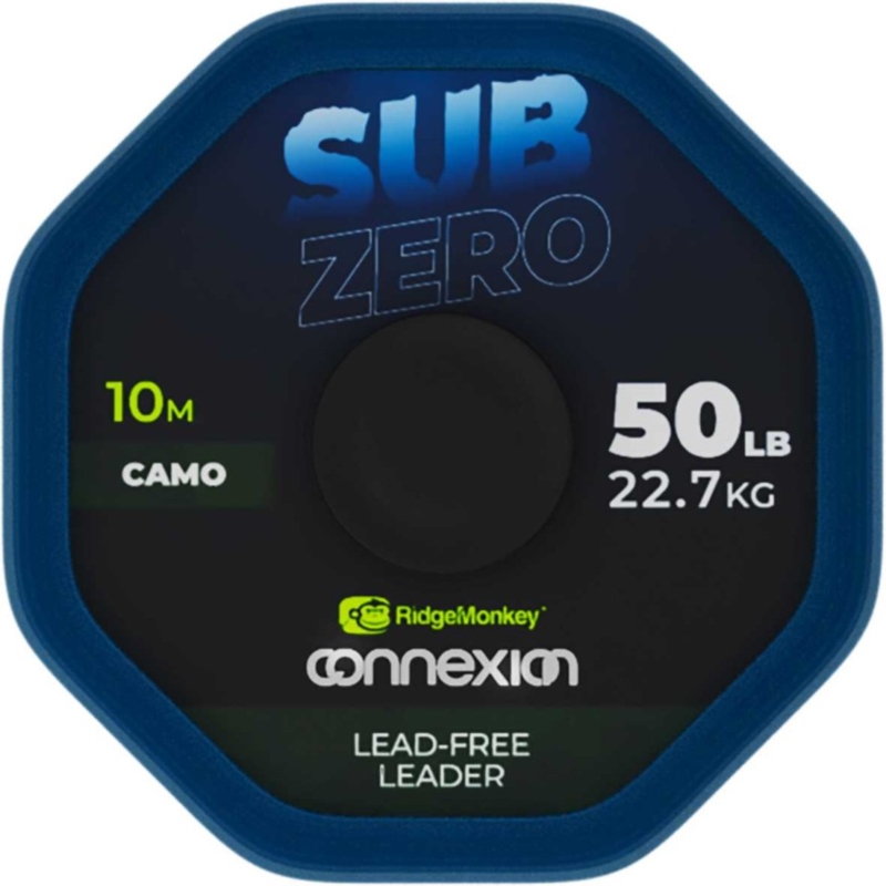 Ridge Monkey – Connexion SubZero Lead Free Hooklink 25lb – Single Item (RMT322)