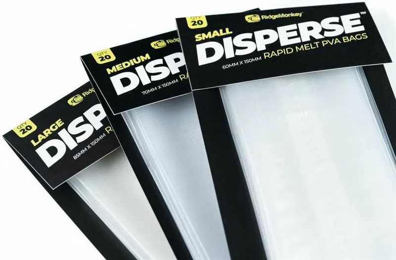 Ridge Monkey – Disperse PVA Bags Medium 70mm x 150mm – Single Item (RMT181)