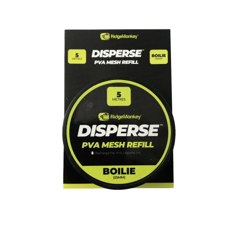 Ridge Monkey – Disperse PVA Mesh Refill – Boilie 5m – Single Item (RMT293)