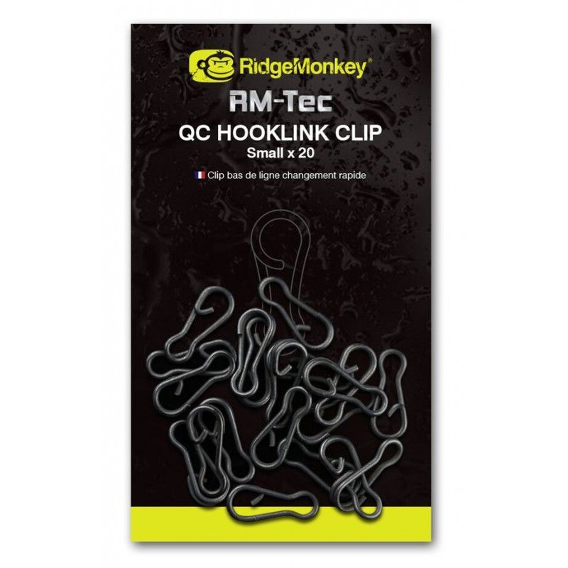 Karabińczyk Ridge Monkey Quick Change Hooklink Clip Small (20szt.)