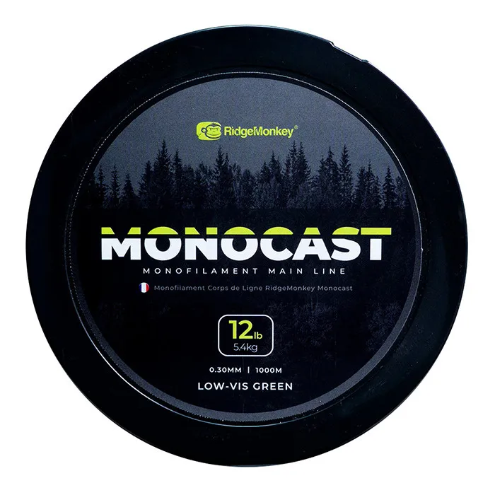 Ridge Monkey – MonoCast Mono 12lb – Single Item (RMT368)