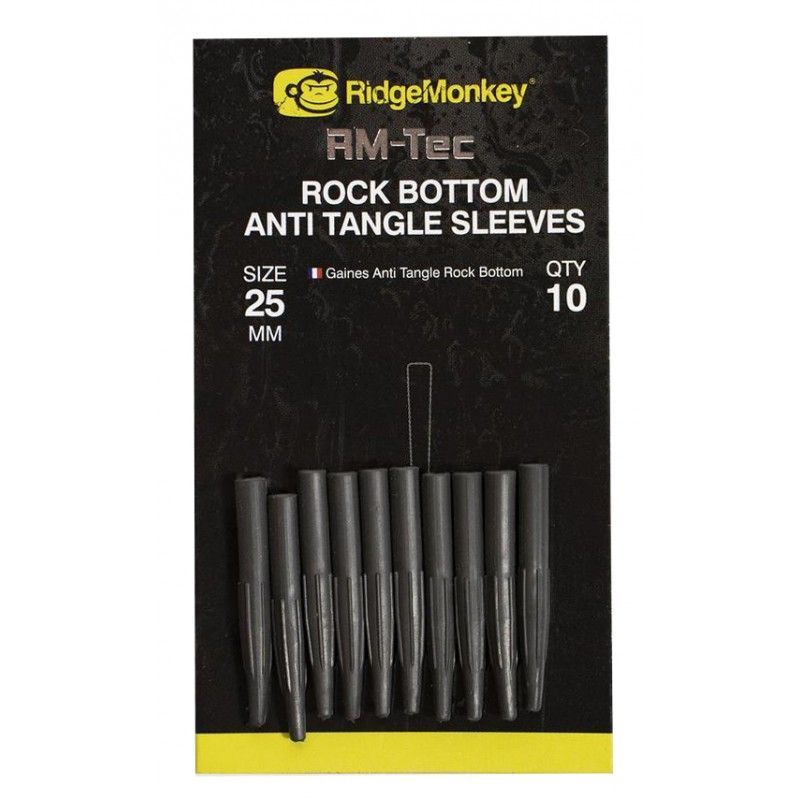 Rurka antysplątaniowa Ridge Monkey Rock Bottom Anti Tangle Sleeves Short 25mm