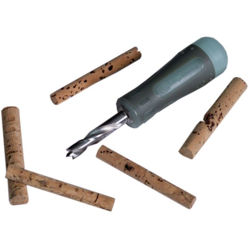 Wiertło + wałeczki korkowe Ridge Monkey Combi Bait Drill & Cork Sticks