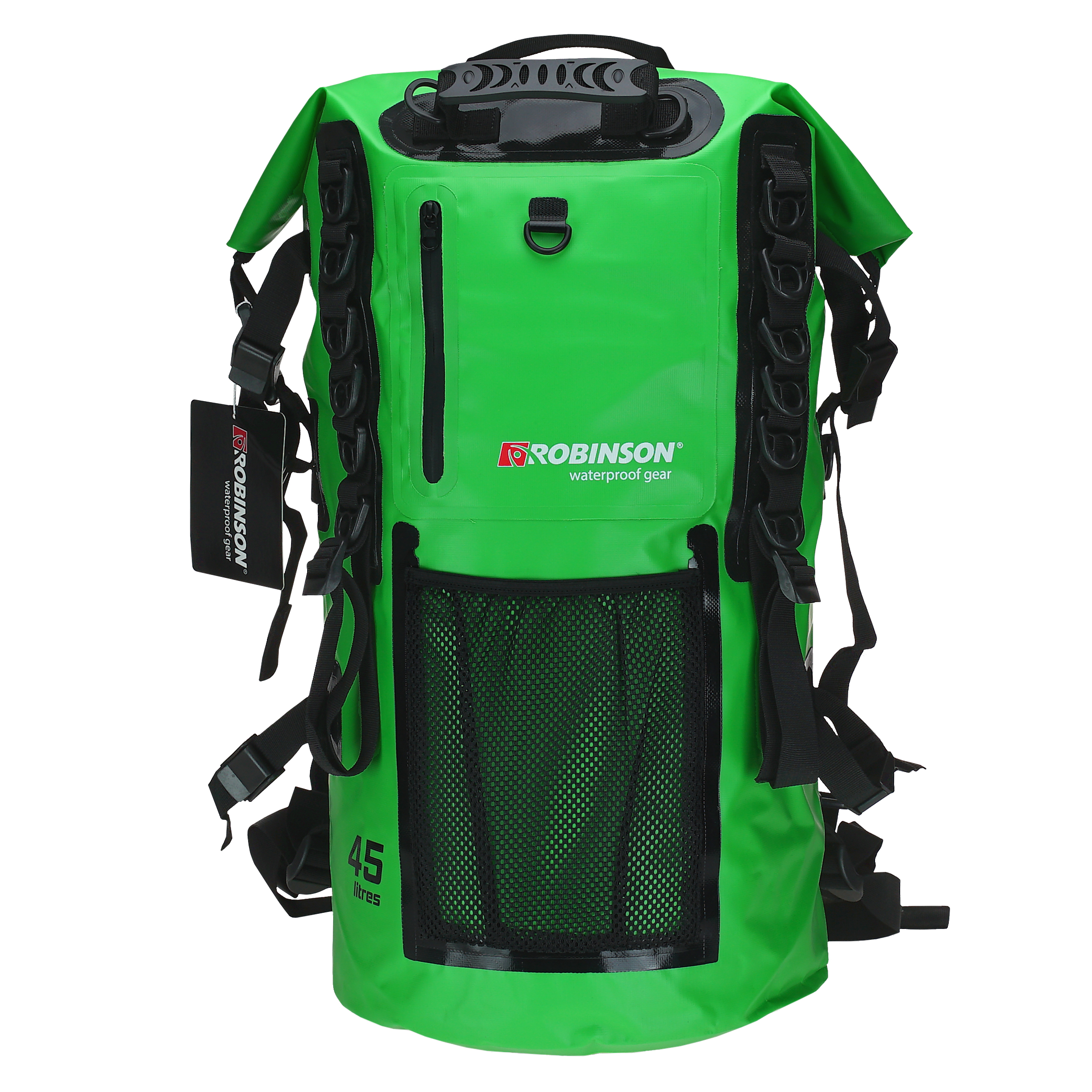 Robinson – Plecak wodoszczelny Robinson Waterproof Tackle 45L(zielony)