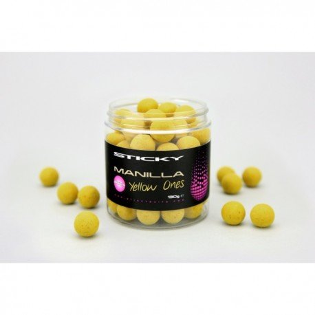 STICKY BAITS MANILLA YELLOW ONES WAFTERS 16mm/130g