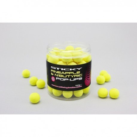 STICKY BAITS PINEAPPLE & N’BUTYRIC POP-UPS 16mm/100g