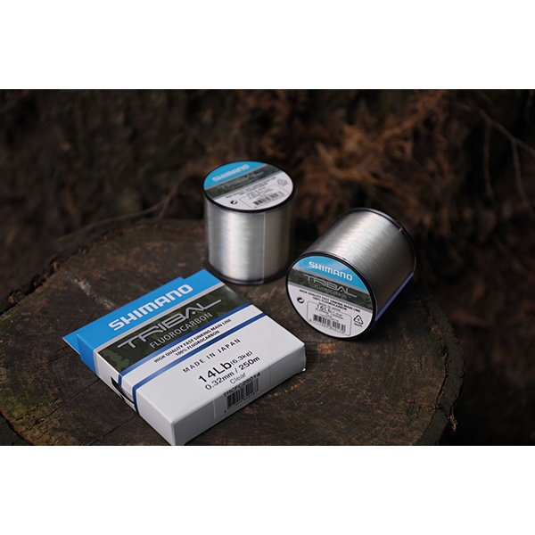 Shimano Fluorocarbon Tribal Carp Distance Line 1000m 14lb Clear