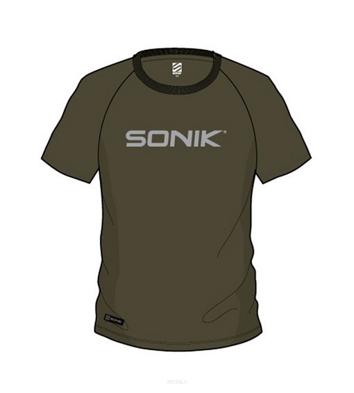 Sonik – SONIK RAGLAN TEE GREEN-XL