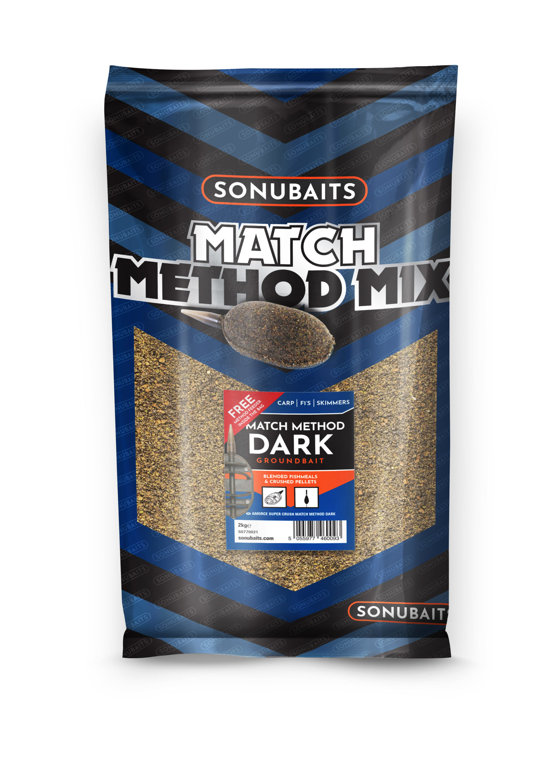 Sonubaits Match Method Mix – Dark – 2Kg – S1770021