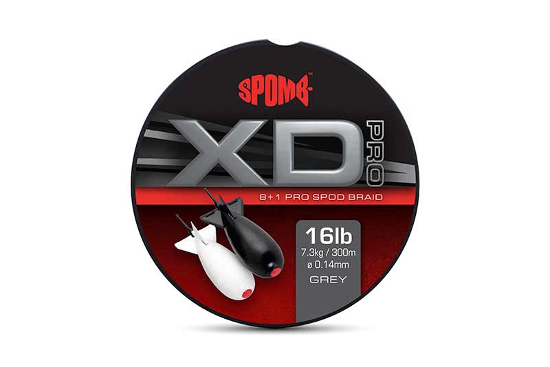 Spomb XD Pro Braid – Spomb XD Pro Braid Grey 8+1 0.14mm 16lbs – DBL003