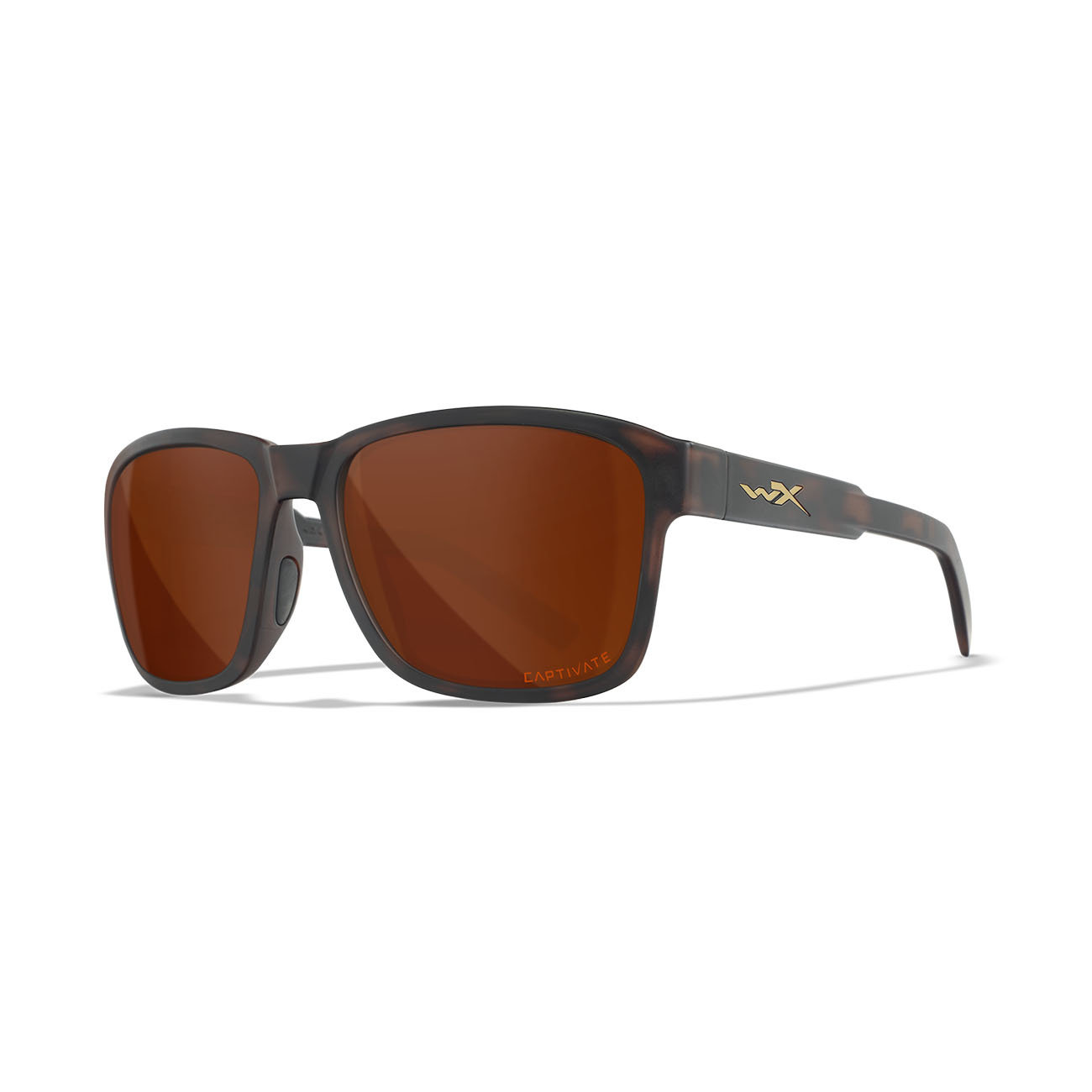 Wiley X – TREK Captivate Polarized Copper Matta Havanna Brown Frame