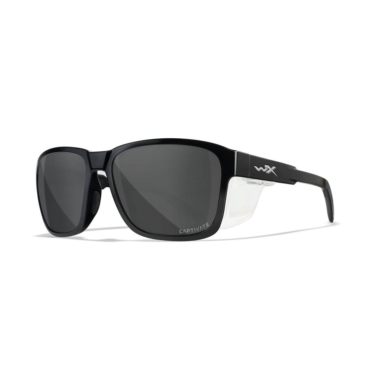 Wiley X – TREK Captivate Polarized Smoke Grey Gloss Black Frame