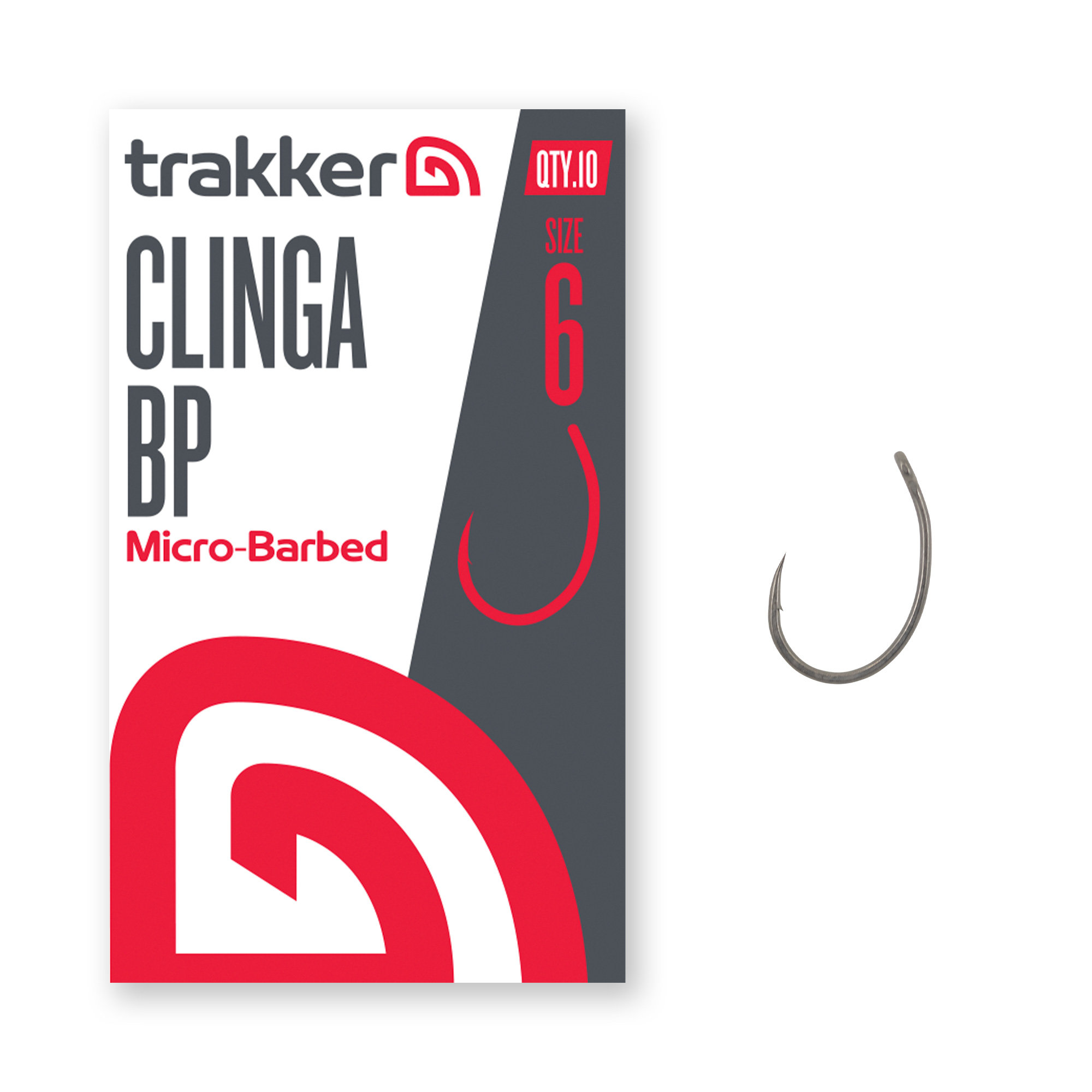 Trakker – Clinga BP Hooks Size 6 (Micro Barbed) TPx5