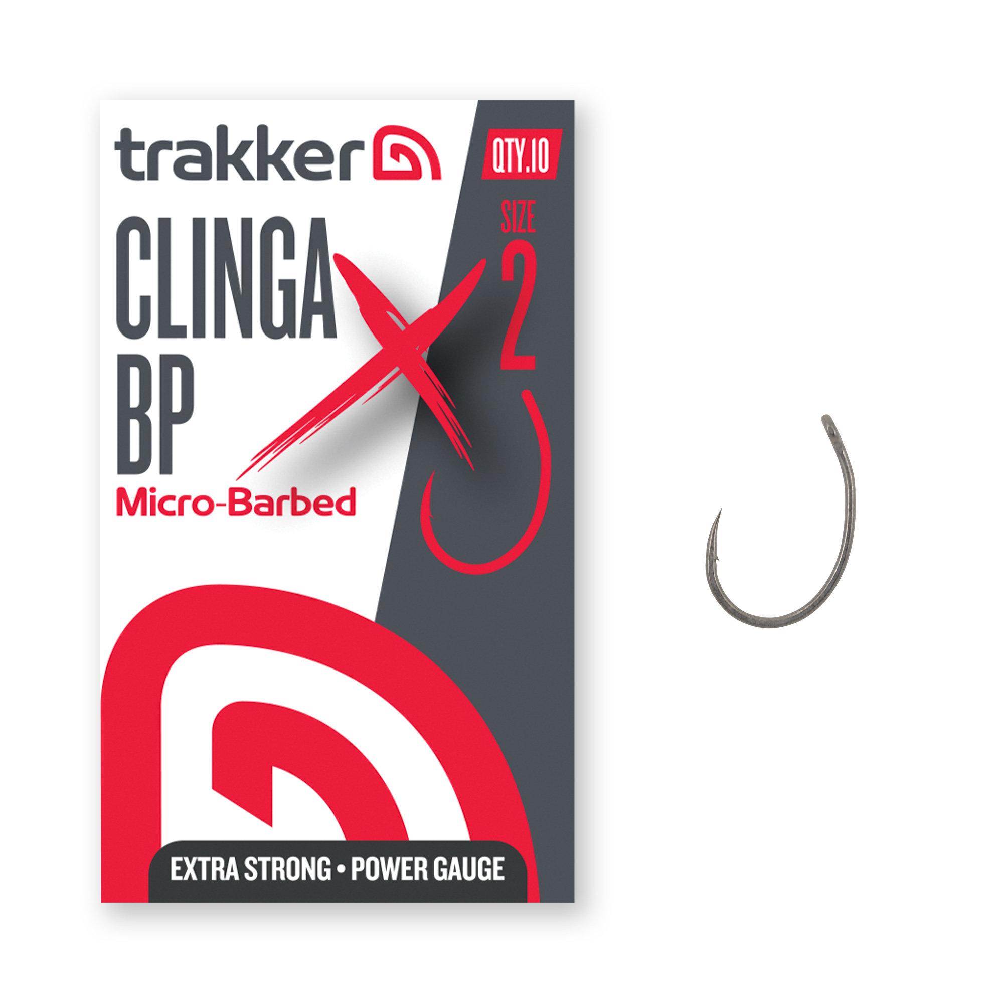 Trakker – Clinga BP XS Hooks Size 2 (Micro Barbed) TPx5