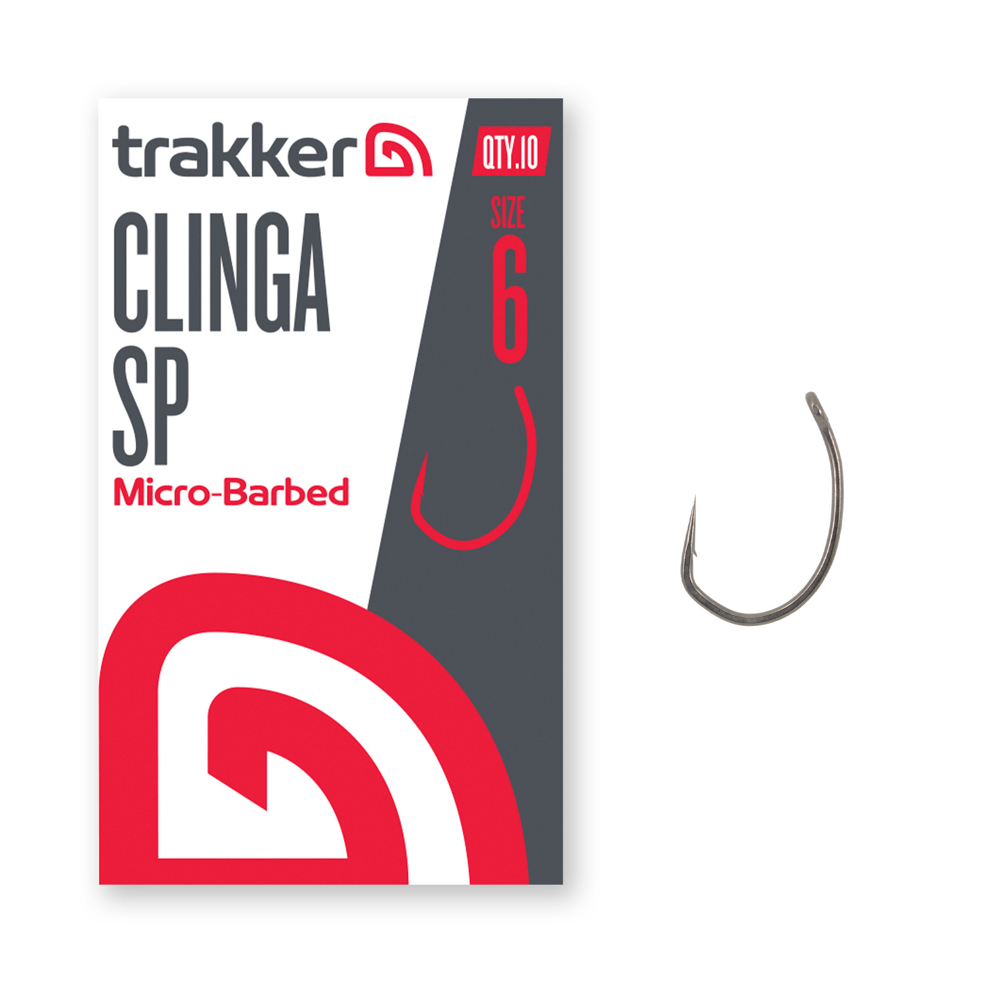 Trakker – Clinga SP Hooks Size 6 (Micro Barbed) TPx5