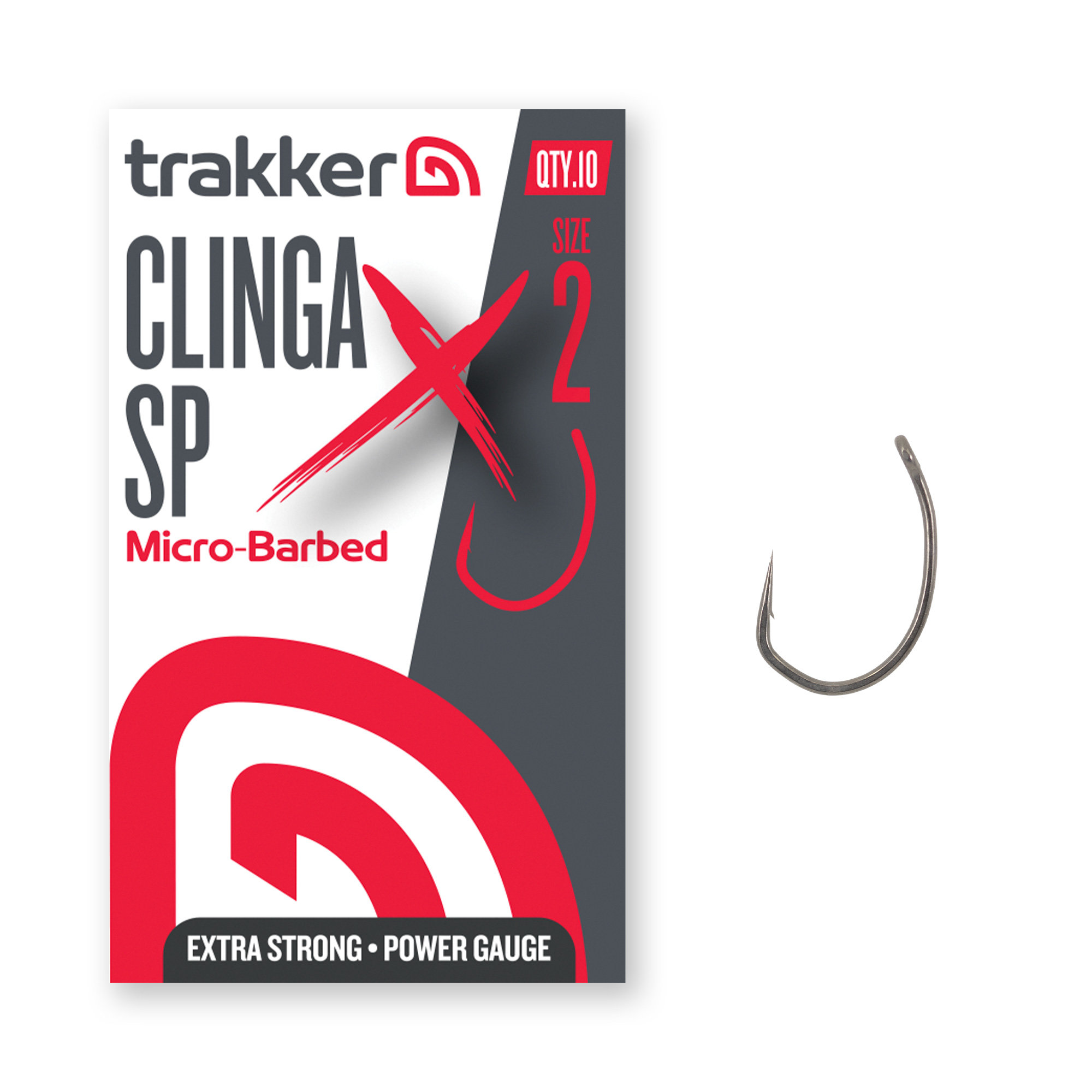 Trakker – Clinga SP XS Hooks Size 2 (Micro Barbed) TPx5