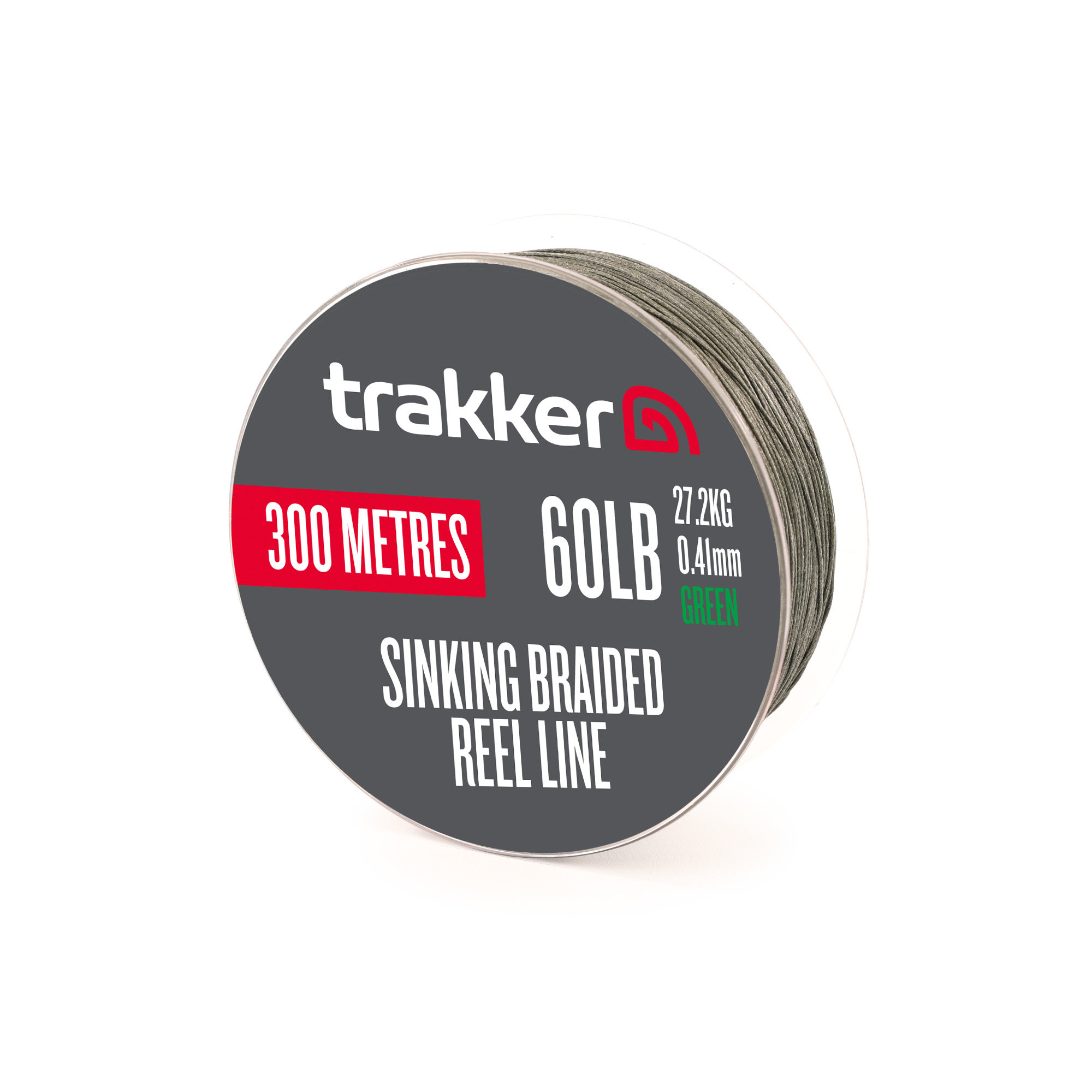 Trakker – Sinking Braid Reel Line (60lb)(27.2kg)(0.41mm)(300m)